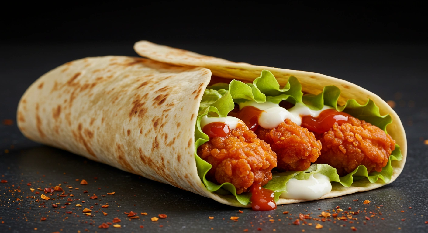 Hot Chicken Wraps - secondary view